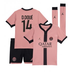 Paris Saint-Germain Desire Doue #14 3rd Trikot 2024-25 Kurzarm (+ kurze hosen)